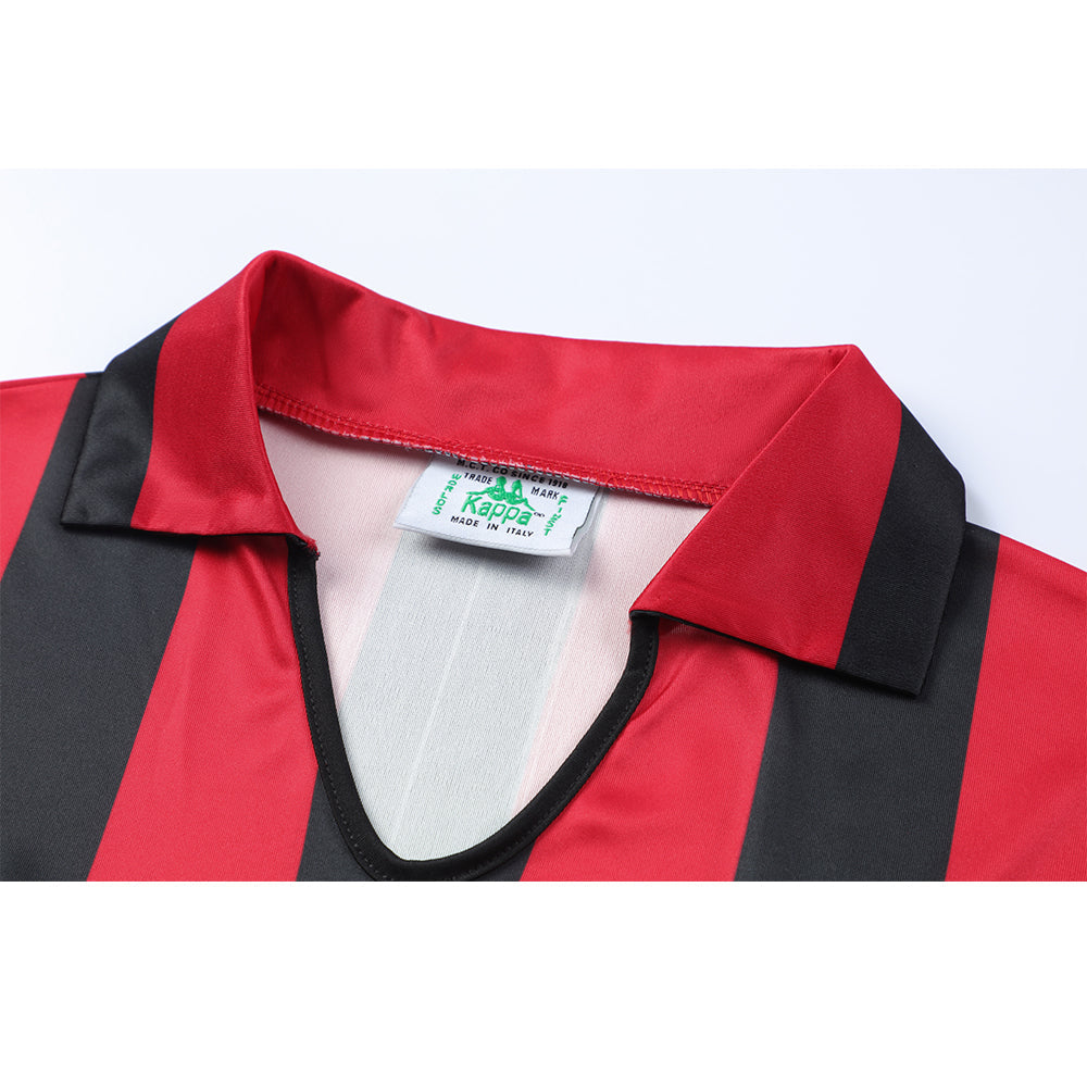 AC Milan Home 1989-1990 Long-Sleeve Jersey