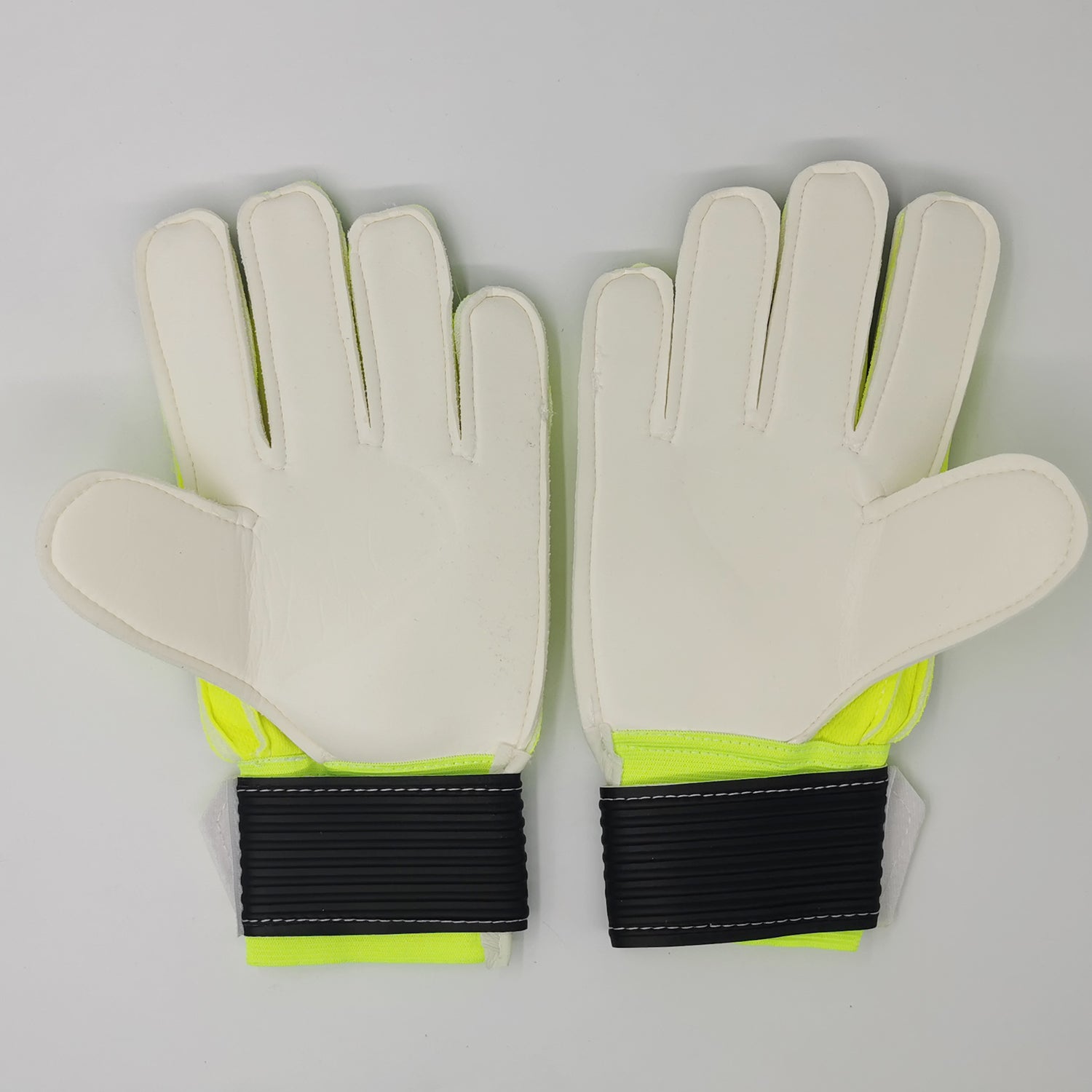 B2 Puma semi-latex goalkeeper gloves Yellow