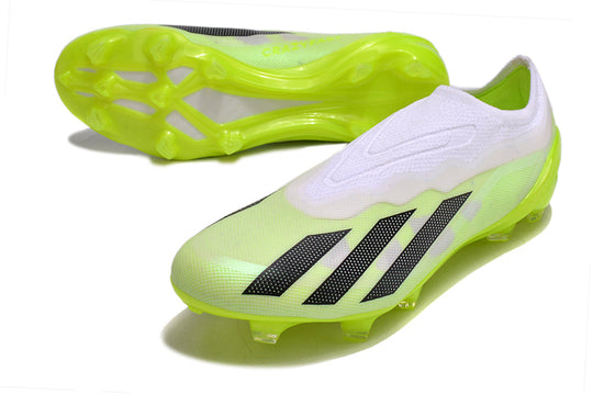 X CRAZYFAST INJECTION.1 LACELESS FG Cloud White / Core Black / Lucid Lemon