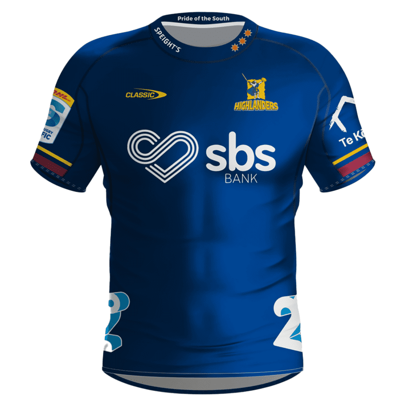 Highlanders 2024 Home Rugby Jersey