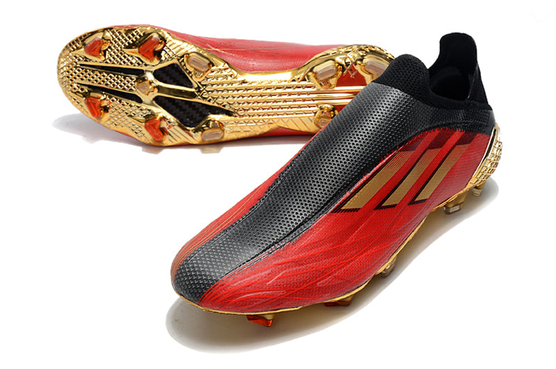 X SPEEDFLOW+ FG - VIVID RED/GOLD METALLIC