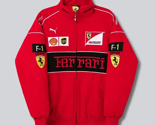 Ferrari Racing Jacket Replica Red