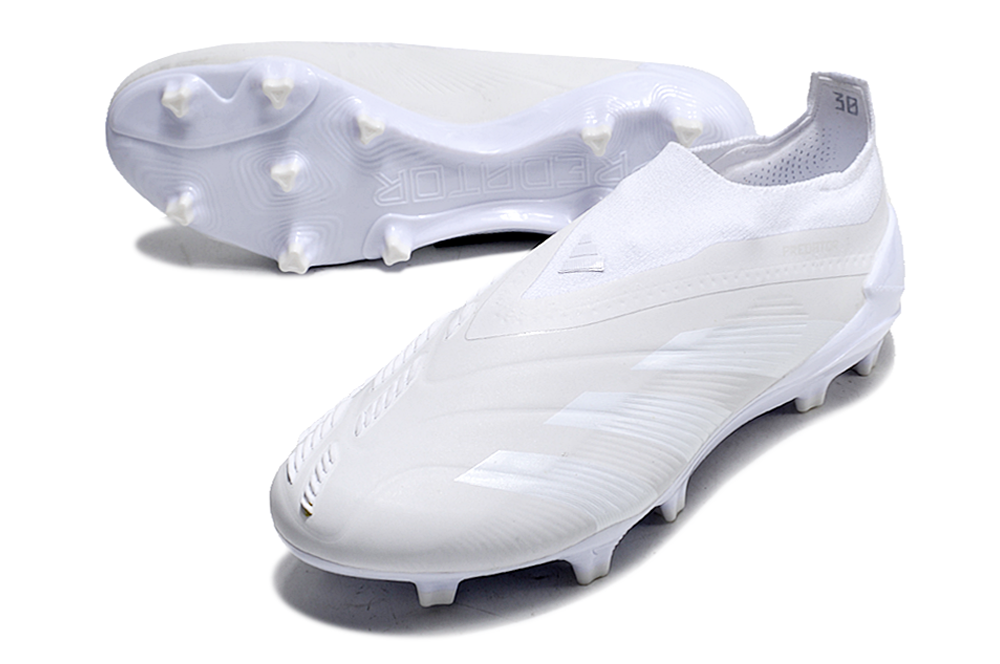 PREDATOR ELITE LACELESS FG - WHITE