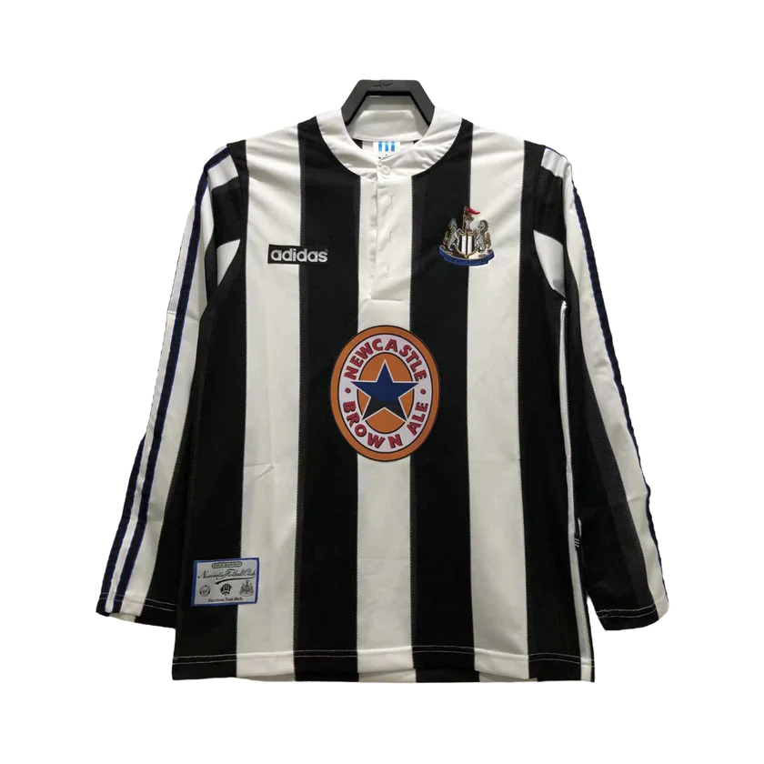 NEWCASTLE UNITED 99/00 Home Jersey-Long Sleeve